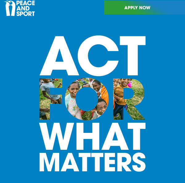 ACT FOR WHAT MATTERS - APPLY NOW