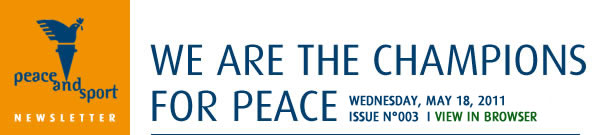 We are the champions for peace