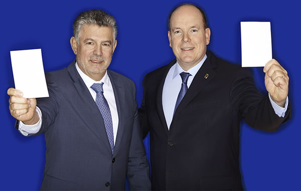 Joël Bouzou and H.S.H. Prince Albert II