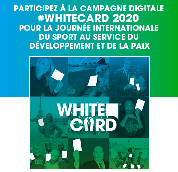 Be part of the 2020 #Whitecard campaign