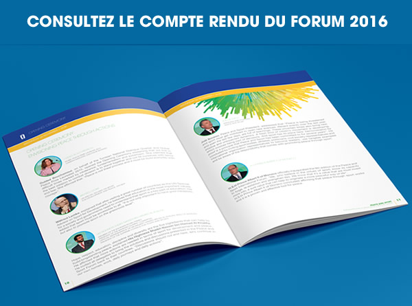 CHECK OUT THE FORUM REPORT GUIDE 2016