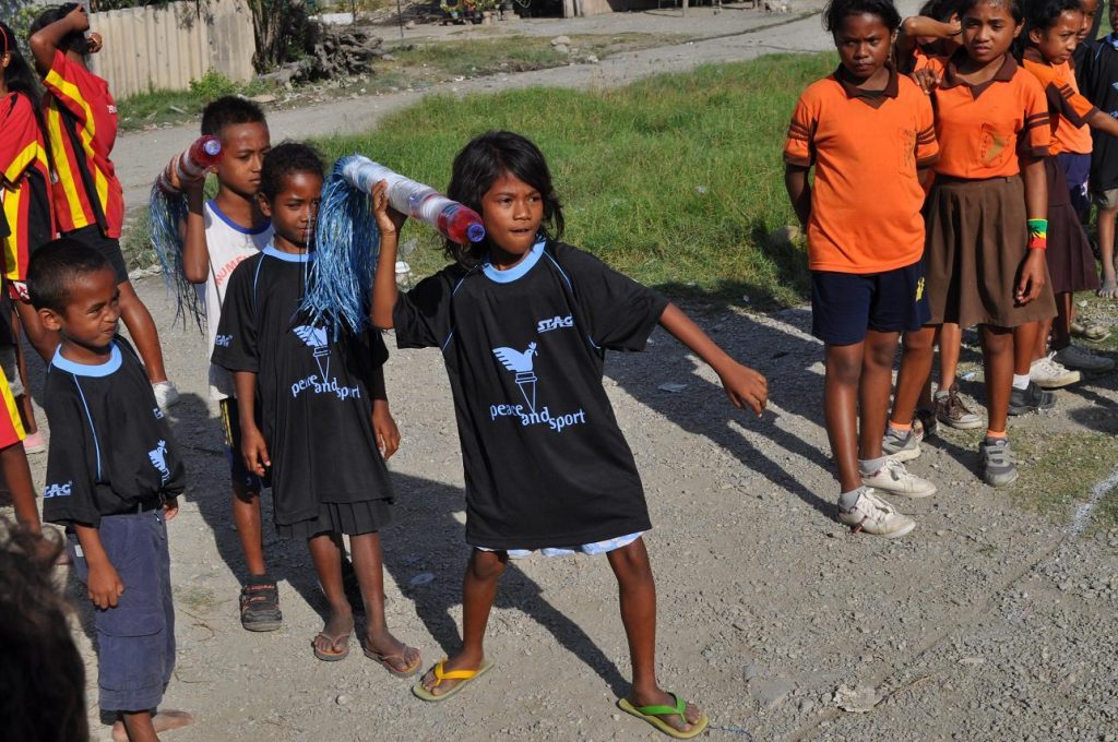 Timor Oriental
2008 à 2014
Peace and Sport soutient 8 ONG locales pour développer leurs projets d'éducation, d'intégration et de socialisation par le sport