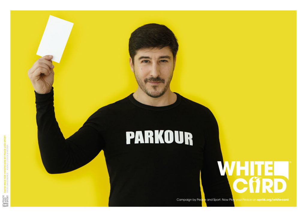 A #WhiteCard as a sign of your commitment to peace efforts worldwide
