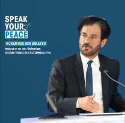 Mohammed Ben Sulayem : The fight against online abuse is a marathon, but we’ll make a difference if we stand united